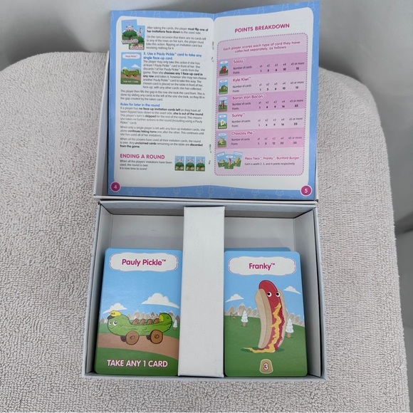 WizKids Yummy World Party at Picnic Palace Card Game Ages 8+ EUC - Picture 3 of 3